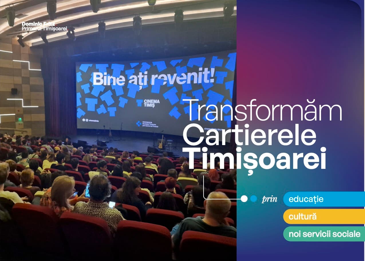 Transforming Timișoara's neighbourhoods through education, culture and new social services (PDF, Romanian)